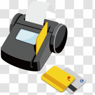Point Of Sale Icon - Service - Vector Bank Credit Card Machine Transparent PNG