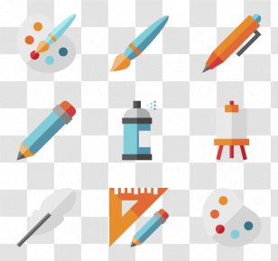 Painting Art Clip - Paint - Modern Tools Transparent PNG
