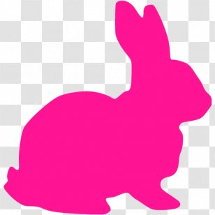 Clip Art Silhouette Vector Graphics Rabbit - Peeps Transparent PNG