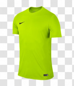 T-shirt Jersey Nike Sleeve Dry Fit - Neck Transparent PNG
