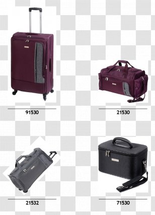 Hand Luggage Baggage Suitcase Backpack - Purple Transparent PNG