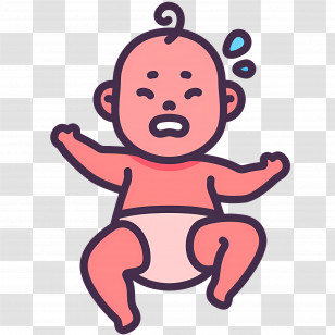 Crying Child - Crying Baby With Tears Transparent PNG