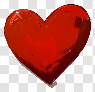 Red Heart - Red Heart As A Symbol Of Love Transparent PNG