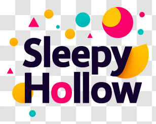 Sleepy Hollow - Sleepy Hollow Playful Lettering Transparent PNG
