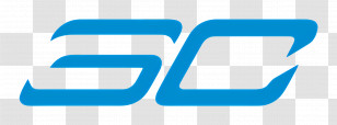 Stephen Curry Logo - Blue SC Brand Logo Transparent PNG