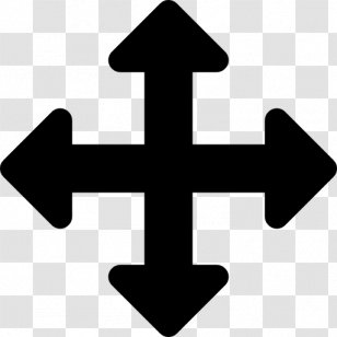 Arrow Cross Party Christian - Crosses In Heraldry - Orienteering Transparent PNG