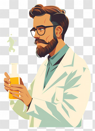 Scientist - Scientist Conducting Experiment Transparent PNG