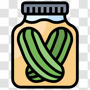 Pickle Jar - Pickle Jar In Cartoon Style Transparent PNG