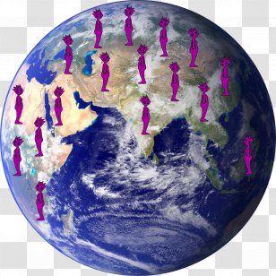 Earth Planet Prezi Desktop Wallpaper Science - Homo Sapiens - Particles Transparent PNG