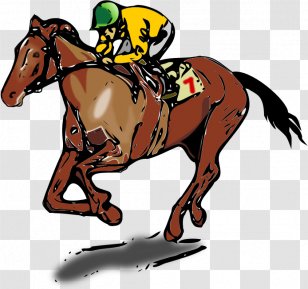Horse Racing Jockey Clip Art - Rein Transparent PNG