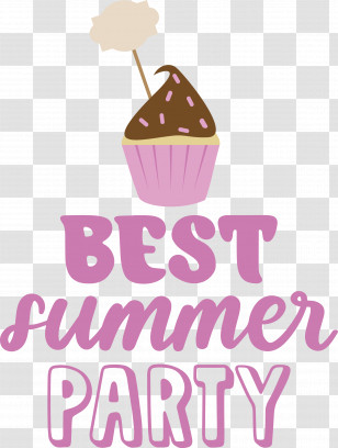 Best Summer Party Summer Transparent PNG