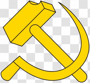 Hammer And Sickle Russian Revolution Clip Art - Map Transparent PNG