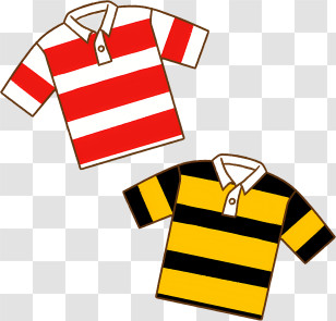 Icon - Colorful Striped Shirts Illustration Transparent PNG