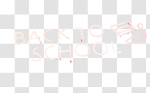 Back To School - Back To School Text Transparent PNG