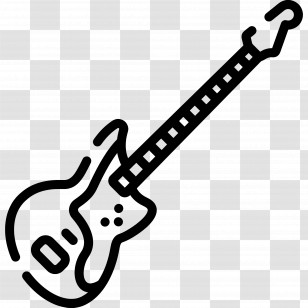 Electric Guitar - Electric Guitar Icon Transparent PNG