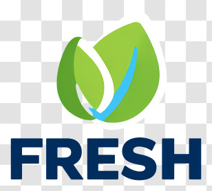 Fresh Logo - Green Fresh Leaf Logo Transparent PNG