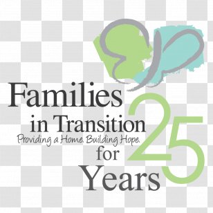 Families In Transition Family Celebrating 25 Years Anniversary Child - 25th Transparent PNG
