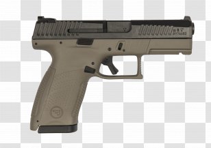 CZ P-10 C 75 ÄŒeskÃ¡ Zbrojovka UherskÃ½ Brod CZ-USA Pistol - Gun Accessory - Handgun Transparent PNG