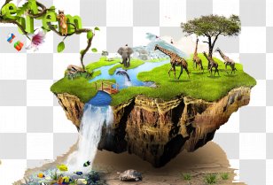 Green Building Environmentally Friendly Home Interior Design Services - Floating Island Transparent PNG