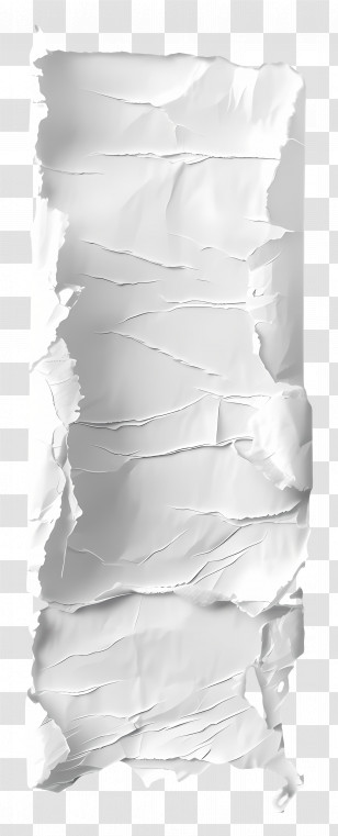 White Torn Paper - White Torn Paper Texture Transparent PNG