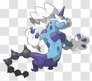 Thundurus - Blue Mythical Creature Illustration Transparent PNG
