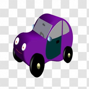 Car Free Content Clip Art - Automotive Design - Purple Toy Cliparts Transparent PNG