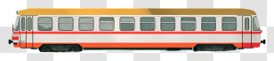 Train - Vintage Train Carriage Illustration Transparent PNG