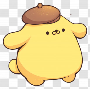 Pompompurin - PomPomPurinn Cartoon Character Illustration Transparent PNG