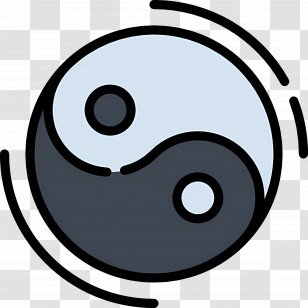 Yin Yang - Yin-Yang Symbol Of Balance And Harmony Transparent PNG