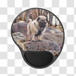 Pug Dog Breed Computer Mouse Mats Handbag - Toy Transparent PNG