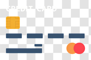 Cartoon - Credit Card Illustration Transparent PNG