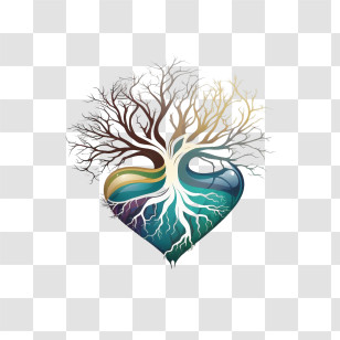 Family Tree
 - Tree Heart Symbol Of Life And Growth Transparent PNG