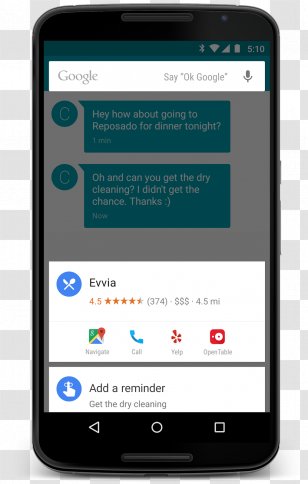 Android Marshmallow Google Developers Smartphone - Communication Device Transparent PNG