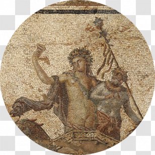 Dionysus Mount Olympus Mosaic Archaeological Museum Of Thessaloniki - Dion - Archaeologist Transparent PNG