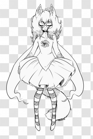 Sketch Drawing Finger Line Art Cartoon - Heart - Little Witch Academia Chamber Of Time Transparent PNG