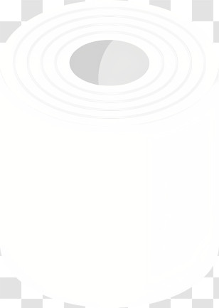 Icon - White Toilet Paper Roll Transparent PNG