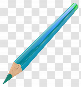 Pencil - Green Pencil Illustration Transparent PNG