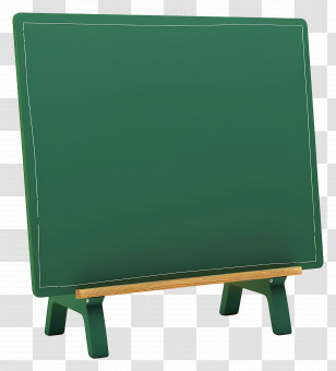 Green Board - Empty Green Chalkboard For Classroom Use Transparent PNG