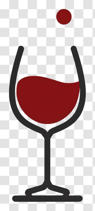 Cartoon - Red Wine Glass Illustration Transparent PNG