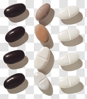 Medicine Tablet - Assorted Pills And Tablets Transparent PNG
