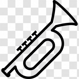 Trumpet Musical Instruments - Flower Transparent PNG