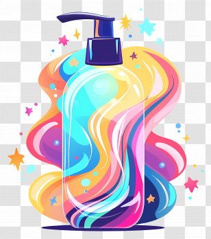 Body Lotion - Colorful Soap Dispenser For Hygiene Transparent PNG