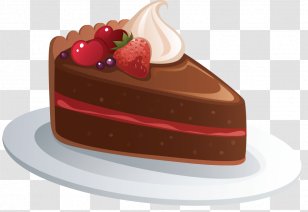 Chocolate Cake Sachertorte Cheesecake Pudding - Bavarian Cream Transparent PNG