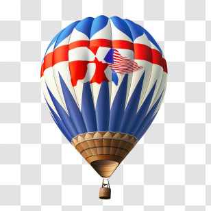 Cambodia - Patriotic Hot Air Balloon In The Sky Transparent PNG
