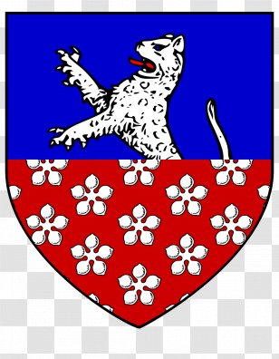 Coat Of Arms Heraldry Leopard Fess - Flower Transparent PNG
