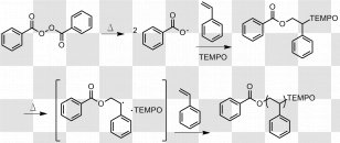 Crystal Benzilic Acid Rearrangement Chemistry Liquid Reaction - Rectangle - Molecular Chain Deductible Transparent PNG