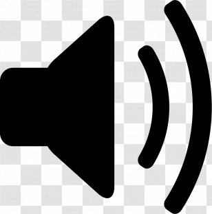 Loudspeaker Sound Clip Art - Text - Thumb Transparent PNG