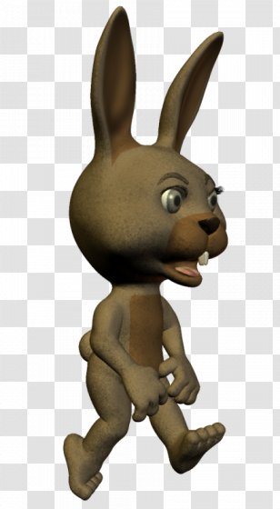 Rabbit Hare Animal Ear - Tail - Hand-painted Bunny Transparent PNG
