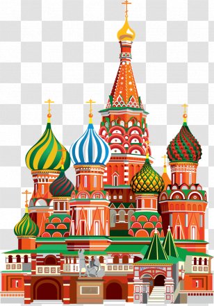 Red Square Saint Basil's Cathedral Spasskaya Tower Tsar Bell Image - Place Of Worship - Resumes Transparent PNG