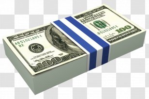 United States Dollar One Hundred-dollar Bill Money Banknote Five-dollar - Debt Transparent PNG